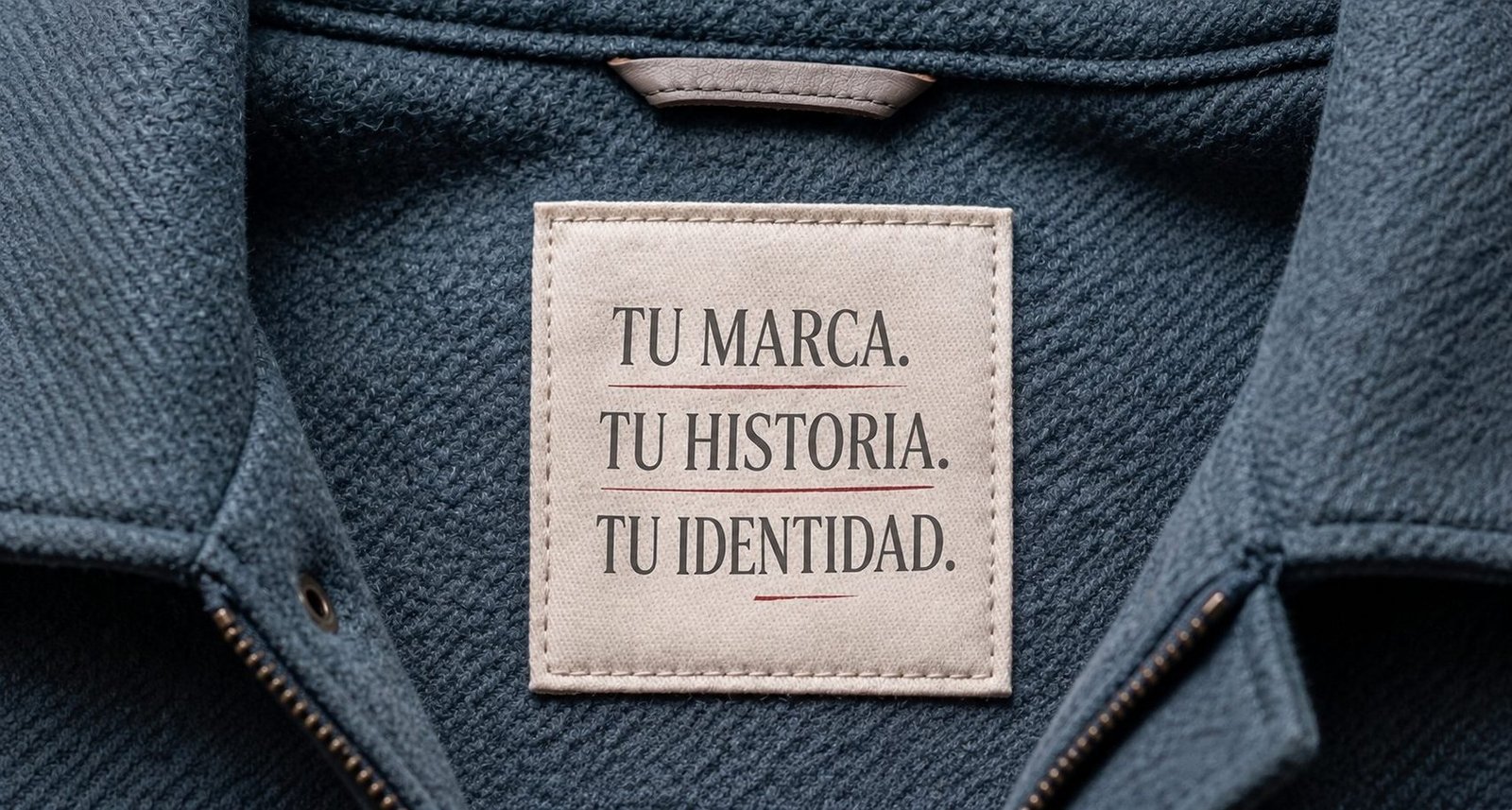 Etiqueta VESTIA: tu marca, tu historia, tu identidad