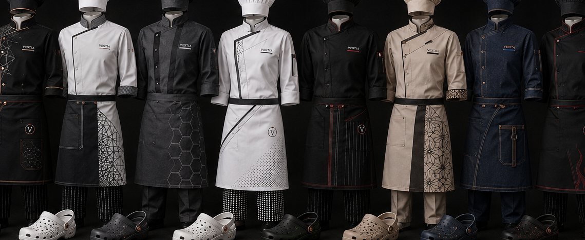 Vestuario VESTIA para cocina y personal de sala